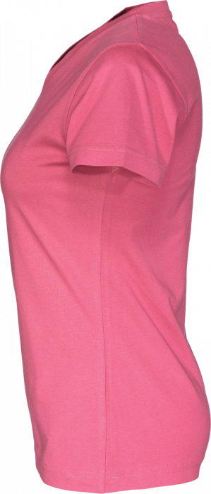 Cottover - Eco Cotton V-Neck T-Shirt Lady - Pink