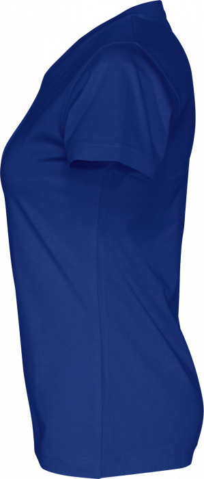 Cottover - Eco Cotton V-Neck T-Shirt Lady - Royal Blue