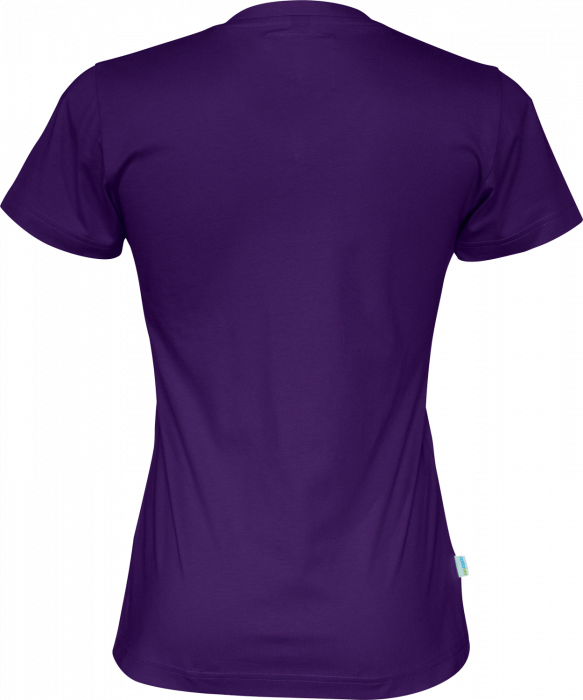 Cottover - Eco Cotton V-Neck T-Shirt Lady - Purple