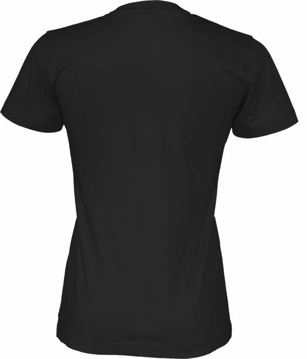 Cottover - Eco Cotton V-Neck T-Shirt Lady - Black