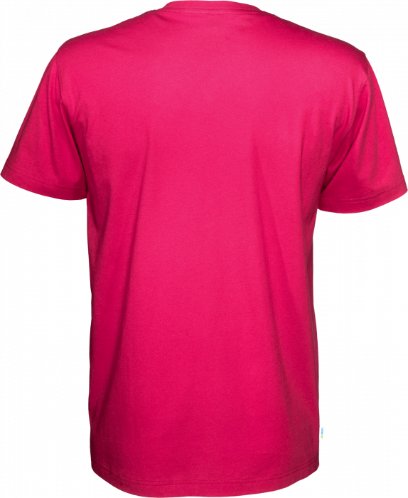 Cottover - Eco Cotton V-Neck T-Shirt Man - Dark Cerise