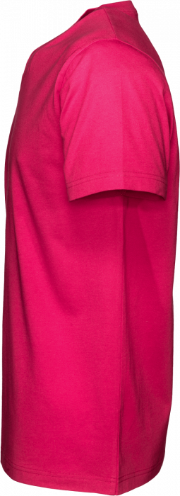 Cottover - Eco Cotton V-Neck T-Shirt Man - Dark Cerise