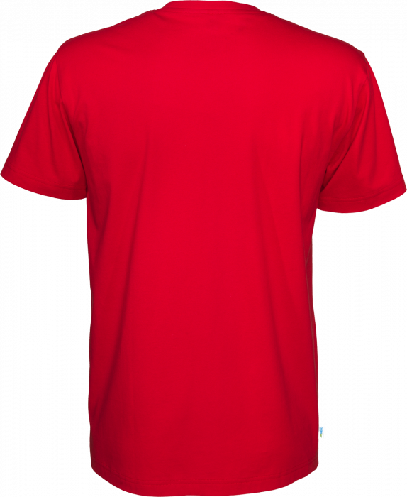 Cottover - Eco Cotton V-Neck T-Shirt Man - Red