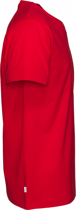 Cottover - Eco Cotton V-Neck T-Shirt Man - Red