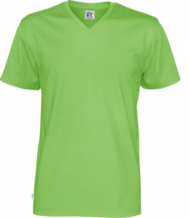 Cottover - Eco Cotton V-Neck T-Shirt Man - Green