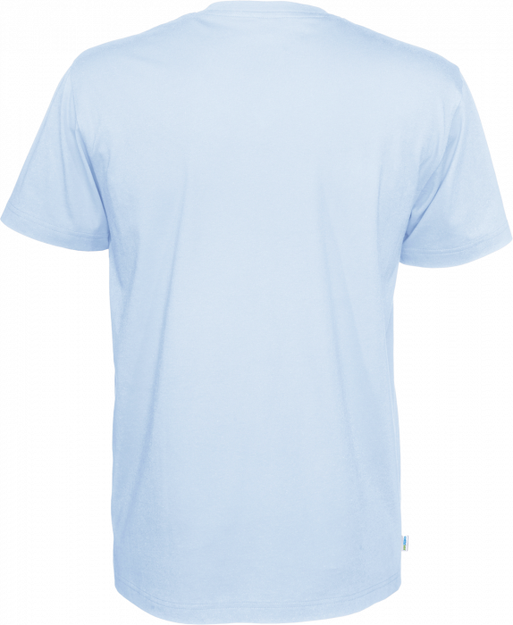 Cottover - Eco Cotton V-Neck T-Shirt Man - Sky Blue