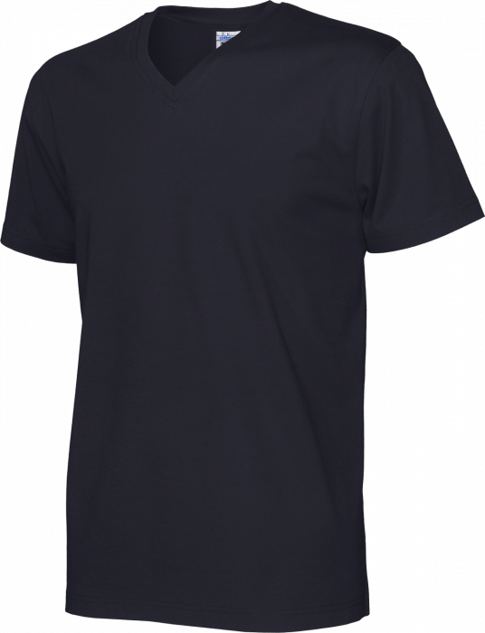 Cottover - Eco Cotton V-Neck T-Shirt Man - Marino
