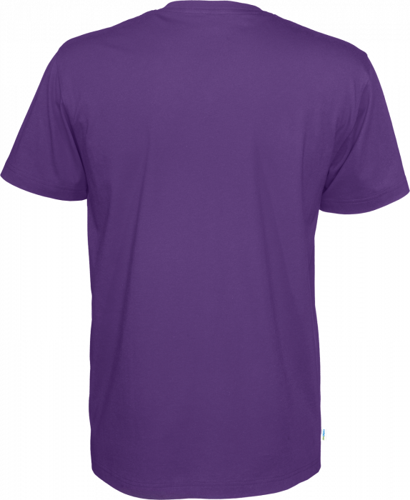 Cottover - Eco Cotton V-Neck T-Shirt Man - Purple
