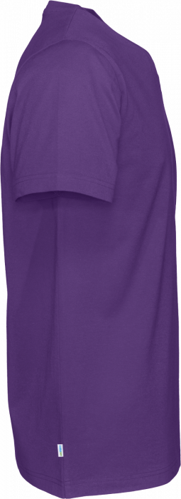 Cottover - Eco Cotton V-Neck T-Shirt Man - Purple