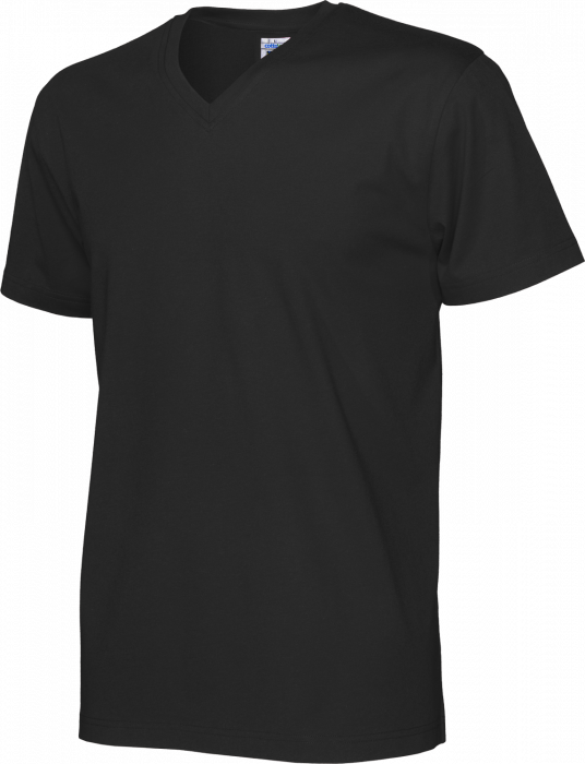 Cottover - Eco Cotton V-Neck T-Shirt Man - Black