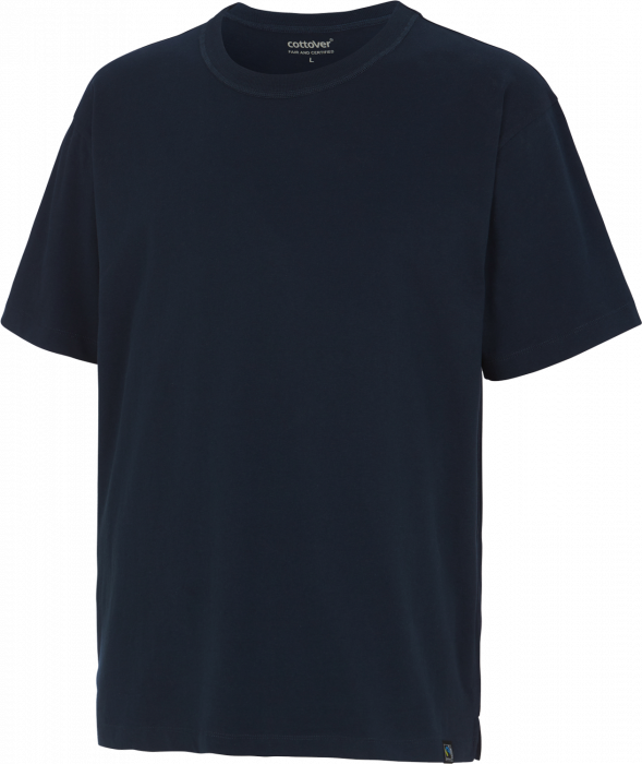 Cottover - Eco Cotton Oversized T-Shirt - Marino
