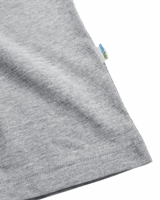 Cottover - Eco Cotton Oversized T-Shirt - Grey Melange