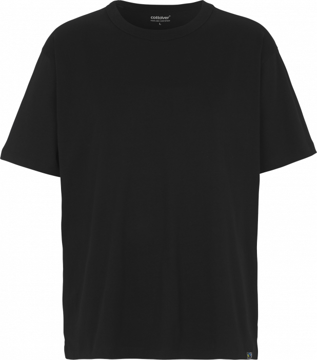 Cottover - Eco Cotton Oversized T-Shirt - Black