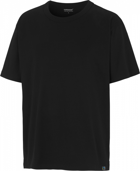 Cottover - Eco Cotton Oversized T-Shirt - Black