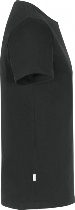 Cottover - &Oslash;kologisk Bomulds Stretch R-Neck T-Shirt Herre - Sort