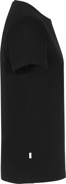 Cottover - &Oslash;kologisk Bomulds Stretch R-Neck T-Shirt Herre - Sort