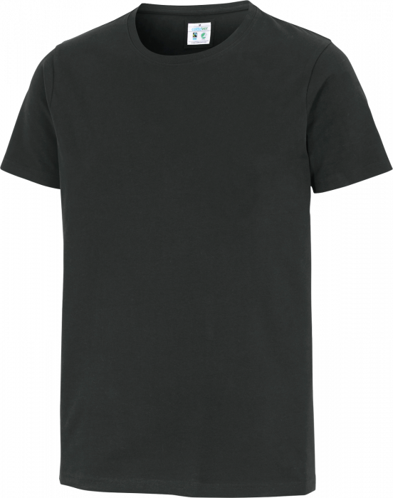 Cottover - Eco Cotton Stretch R-Neck T-Shirt Man - Charcoal