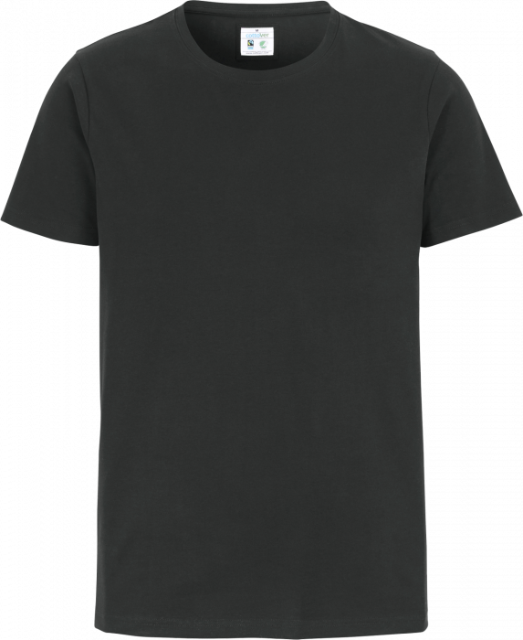 Cottover - Eco Cotton Stretch R-Neck T-Shirt Man - Charcoal