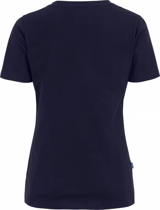 Cottover - Eco Cotton Stretch V-Neck T-Shirt Lady - Marine