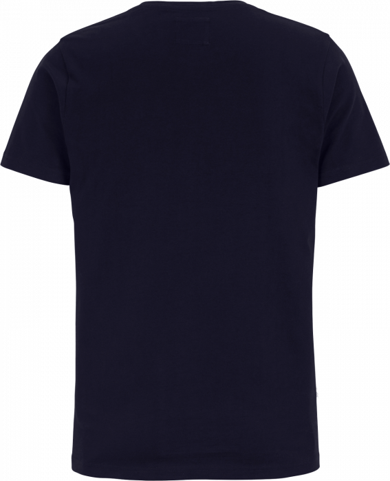 Cottover - Eco Cotton Stretch R-Neck T-Shirt Man - Marino