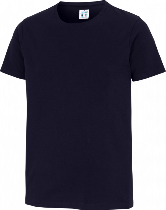Cottover - Eco Cotton Stretch R-Neck T-Shirt Man - Marino