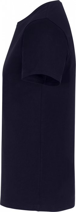 Cottover - Eco Cotton Stretch R-Neck T-Shirt Man - Marino