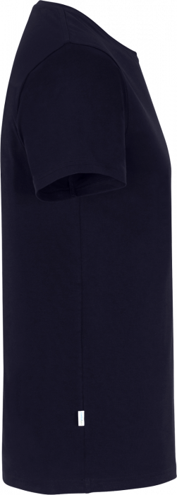 Cottover - Eco Cotton Stretch R-Neck T-Shirt Man - Marino