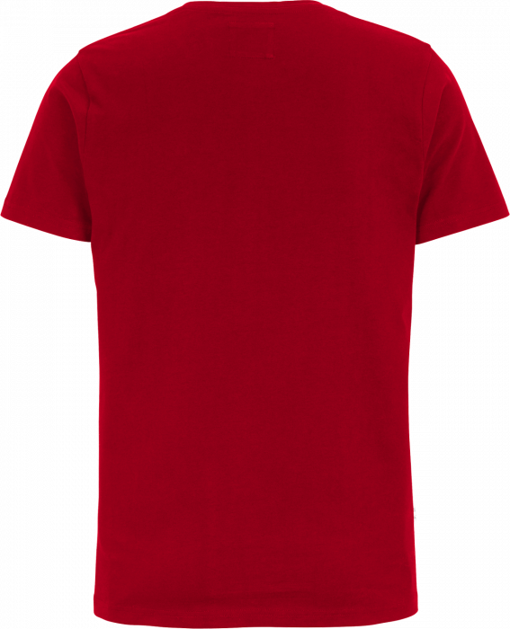 Cottover - Eco Cotton Stretch R-Neck T-Shirt Man - Red
