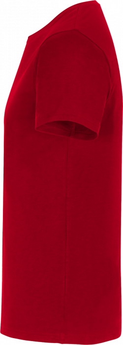 Cottover - Eco Cotton Stretch R-Neck T-Shirt Man - Red