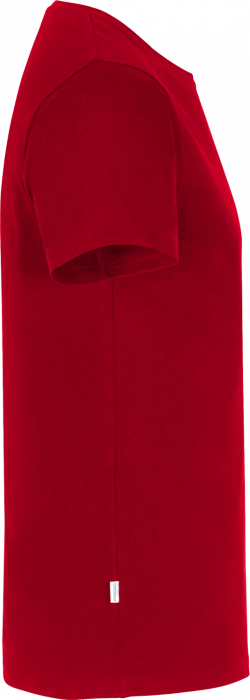 Cottover - Eco Cotton Stretch R-Neck T-Shirt Man - Red