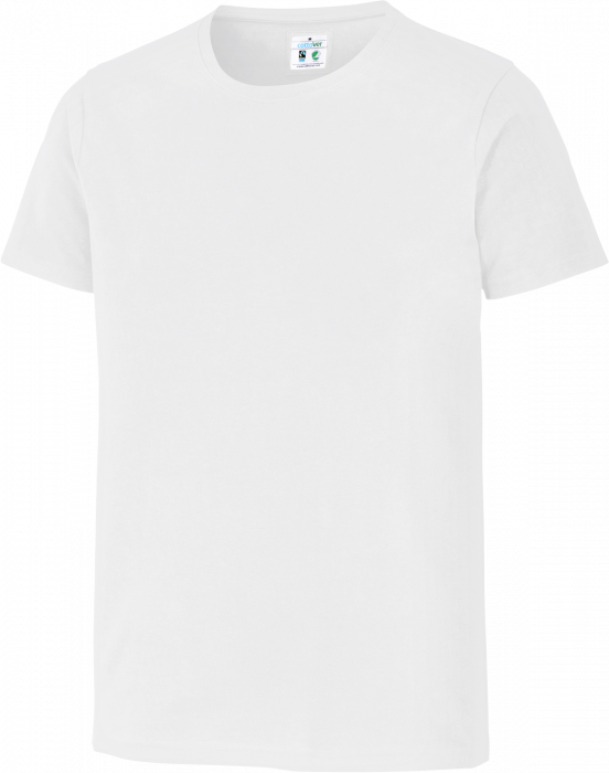 Cottover - Eco Cotton Stretch R-Neck T-Shirt Man - White