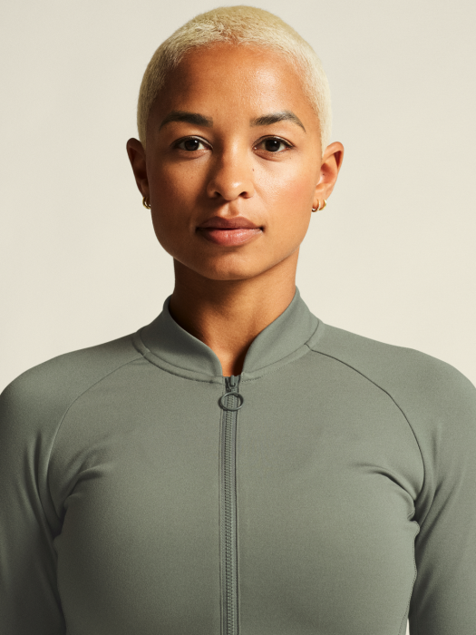 Craft - Collective Training Jacket W. Zip Women - Leaf