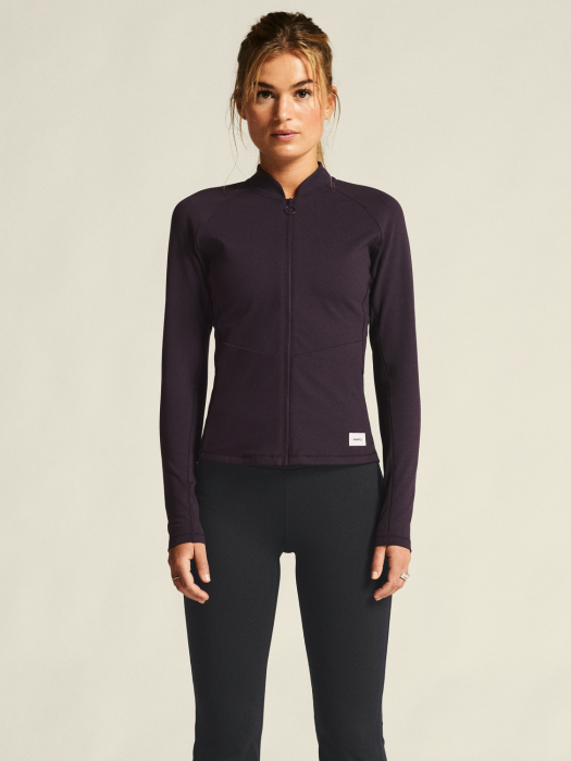Craft - Collective Training Jacket W. Zip Women - DK plum