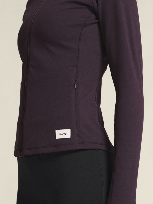 Craft - Collective Training Jacket W. Zip Women - DK plum