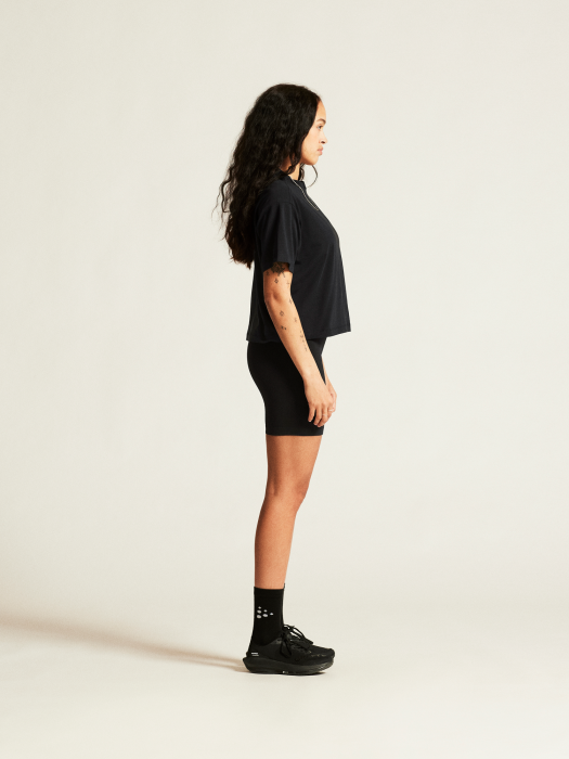 Craft - Collective Relaxed Ss Tee Women - Black