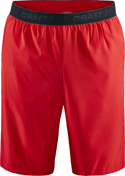 Craft - Core Essence Relaxed Shorts - Bright Red