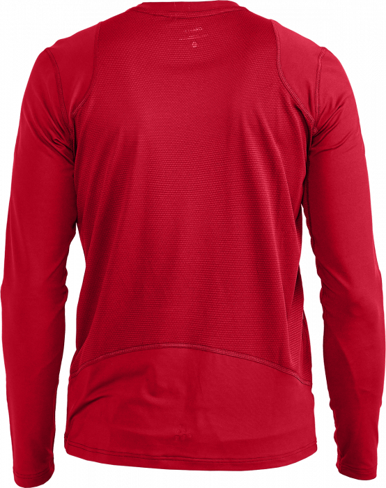 Craft - Adv Essence Lang&aelig;rmet Tr&aelig;ningst-Shirt - Bright Red