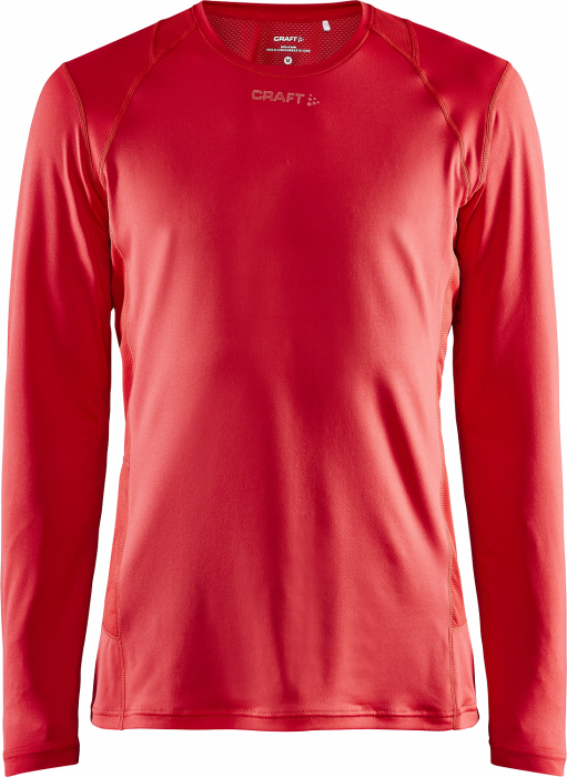 Craft - Adv Essence Langærmet Træningst-Shirt - Bright Red