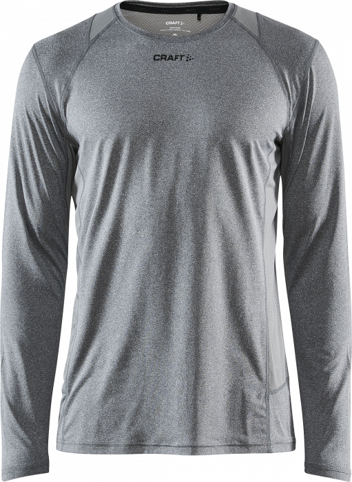 Craft - Adv Essence Langærmet Træningst-Shirt - DK Grey Melange