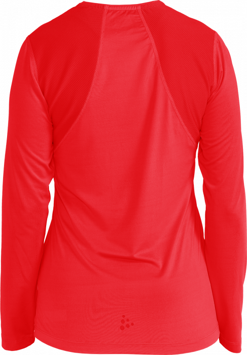 Craft - Adv Essence Long Sleeve Tee Ladies - Bright Red