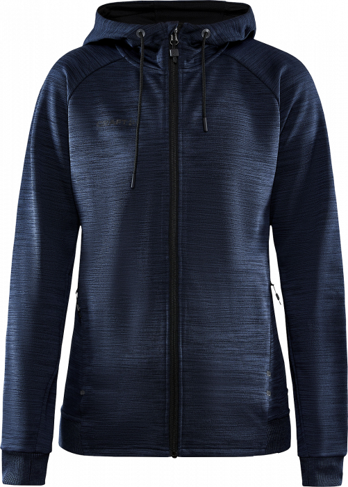 Craft - Zip Hoodie For Women - Bleu marine