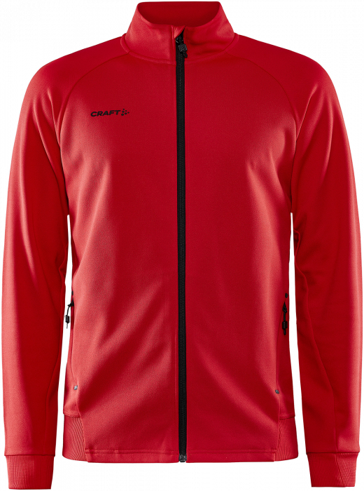 Craft - Adv Unify Sweatshirt With Zipper - Czerwony