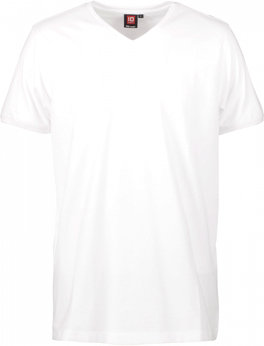ID - Pro Wear Care T-Shirt V-Hals - Hvid