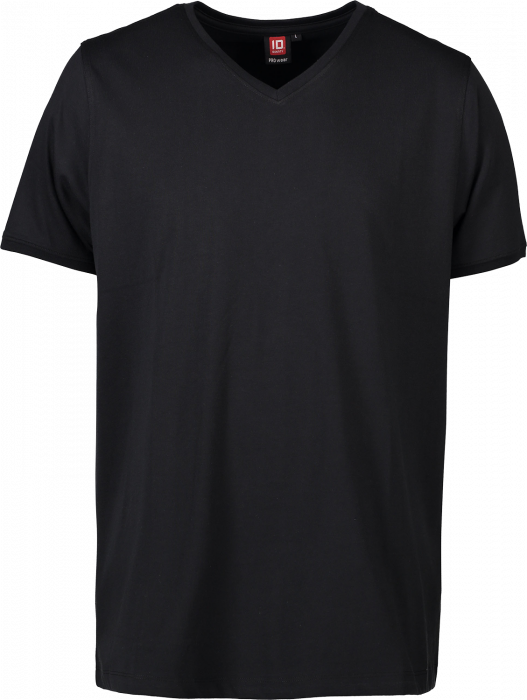 ID - Pro Wear Care V-Neck T-Shirt - Czarny