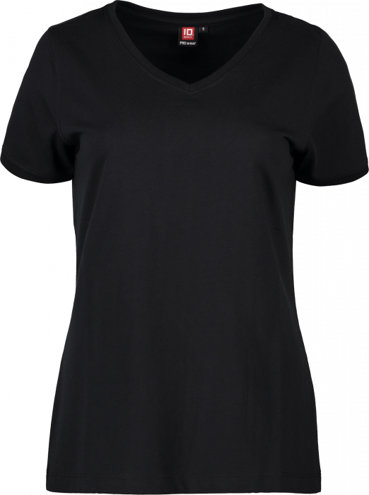 ID - Pro Wear Care V-Neck T-Shirt Women - Zwart