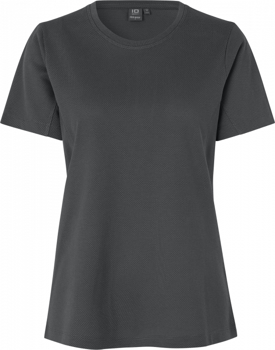 ID - Lyocell T-Shirt Dame - Sølv Grå