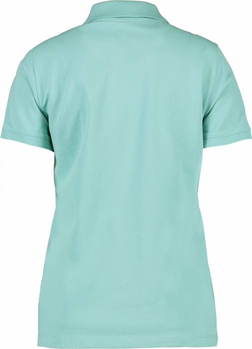 ID - Organic Cotton Women's Poloshirt - St&oslash;vet Aqua
