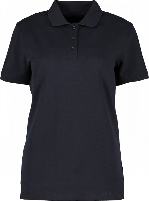 ID - Økologisk Bomulds Polo T-Shirt Dame - Navy