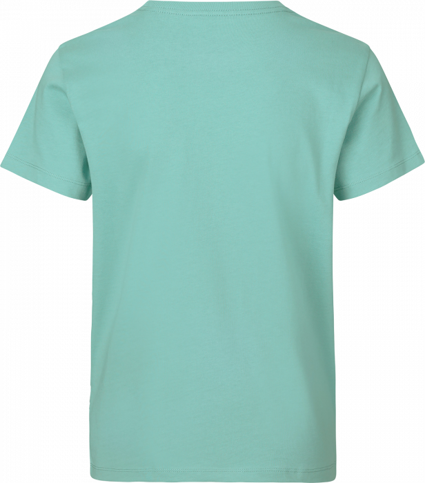 ID - &Oslash;kologisk Bomulds T-Shirt B&oslash;rn - St&oslash;vet Aqua