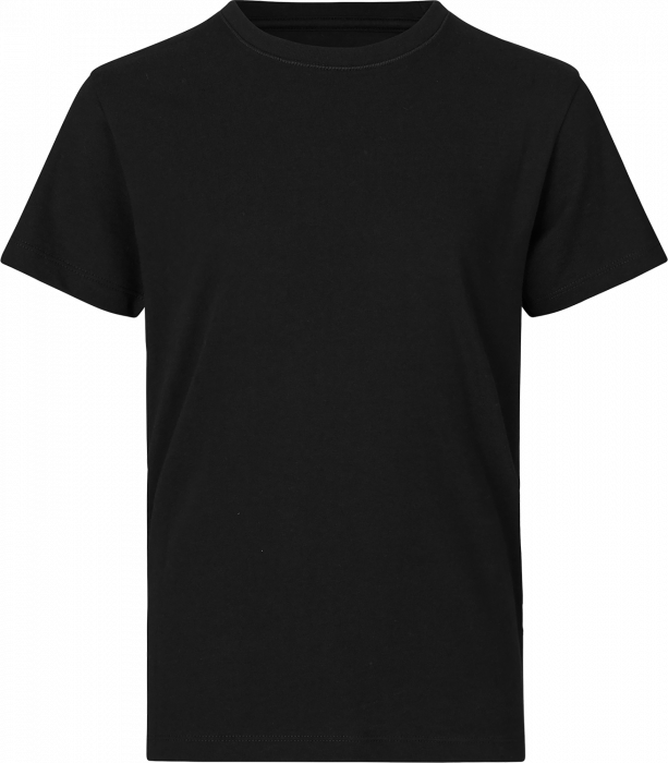 ID - Organic Cotton Ks' T-Shirt - Preto